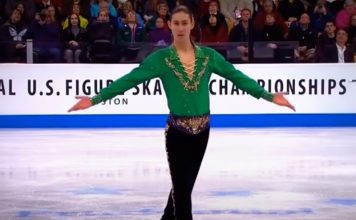 Jovem faz das mais belas performances em patinagem artística