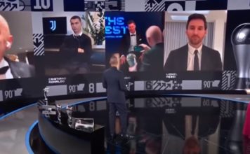 Cristiano Ronaldo não esconde descontentamento de ter perdido o prémio The Best