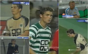 O momento em que Cristiano Ronaldo se destacou internacionalmente aos meros 18 anos de idade