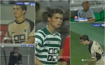 O momento em que Cristiano Ronaldo se destacou internacionalmente aos meros 18 anos de idade