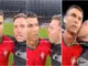 Adepto invade campo para selfie com Ronaldo e dá-lhe um beijo