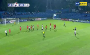 Óscar Cardozo marca golo de livre aos 41 anos e mostra talento contínuo