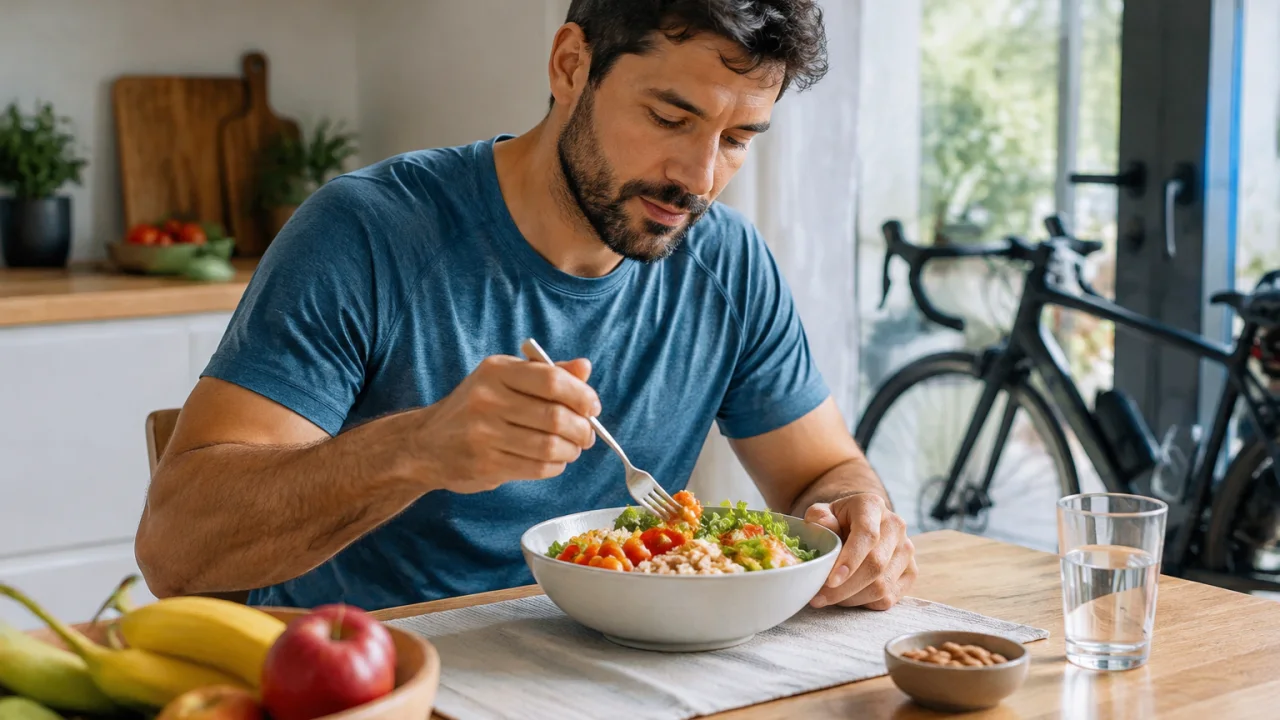 Análise prática de alimentação no desporto